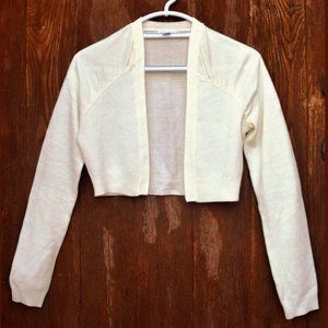 Xhilaration Girls Cropped Long Sleeve Sweater
